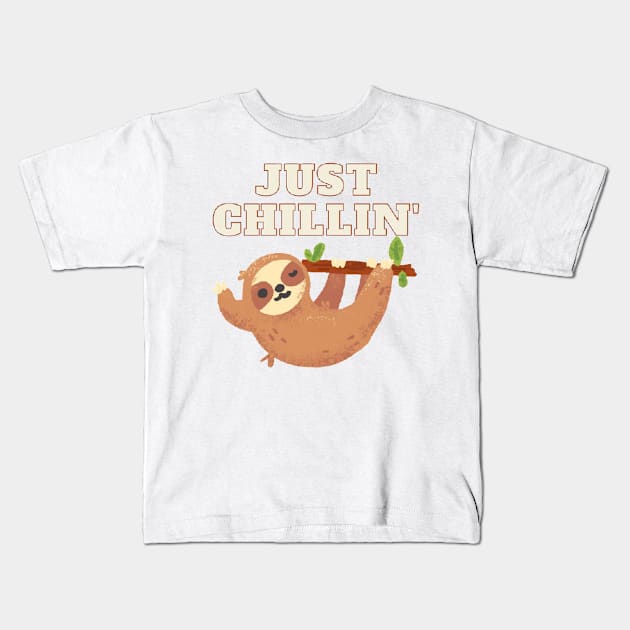 Sloth Kids T-Shirt by Simple D.